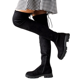 Super Me Botas com salto preto
