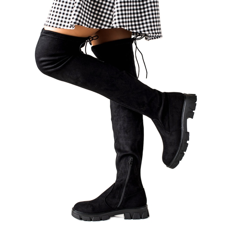 Super Me Botas com salto preto