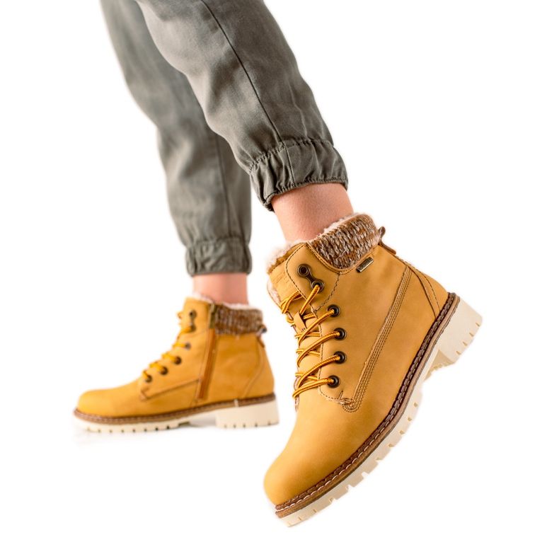 Goodin Caçadores de mostarda amarelo