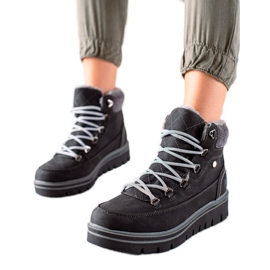 Goodin Caçadores casuais confortáveis preto Goodin Caçadores casuais confortáveis preto