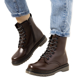 Botas femininas com isolamento marrom Bruce