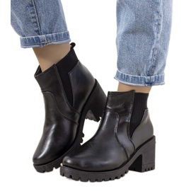 Botas pretas com isolamento no poste Ruel preto