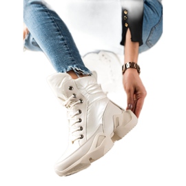 Seastar Botas de neve quentes da moda bege