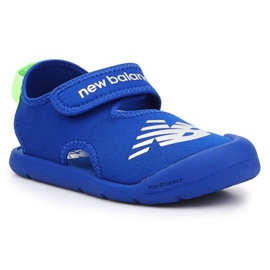 Sandals New Balance Jr Yocrsrrb azul laranja Sandals New Balance Jr Yocrsrrb azul laranja