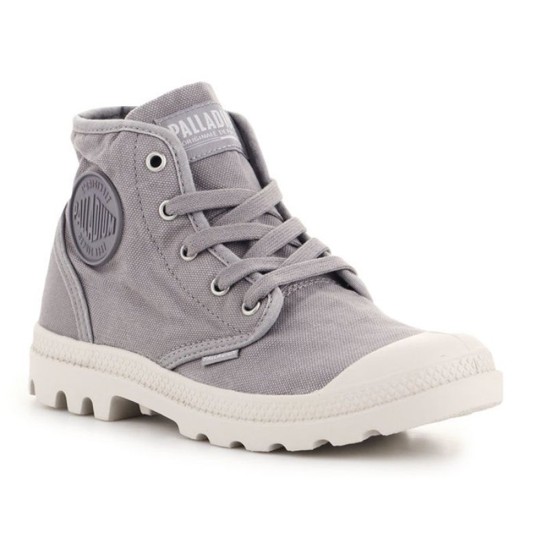 Palladium Us Pampa Hi F 92352-071-M Sapatos de flanela cinza