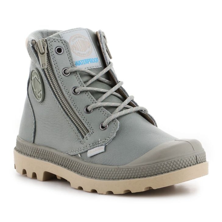 Sapatos Palladium Pampa Hi Cuff Wp 53476-344-M cinza