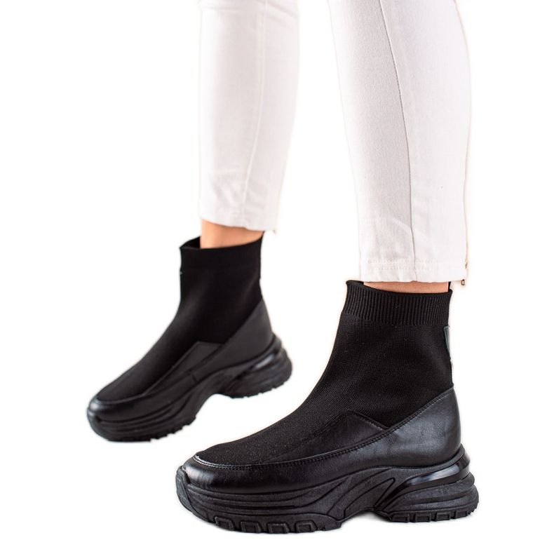 Seastar Botas com meia preto