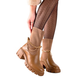 Seastar Trabalhadores elegantes com uma meia marrom