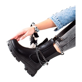 Gogo Altos Trabalhadores Aquecidos preto