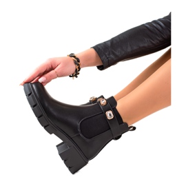 Gogo Botas com Cristais preto