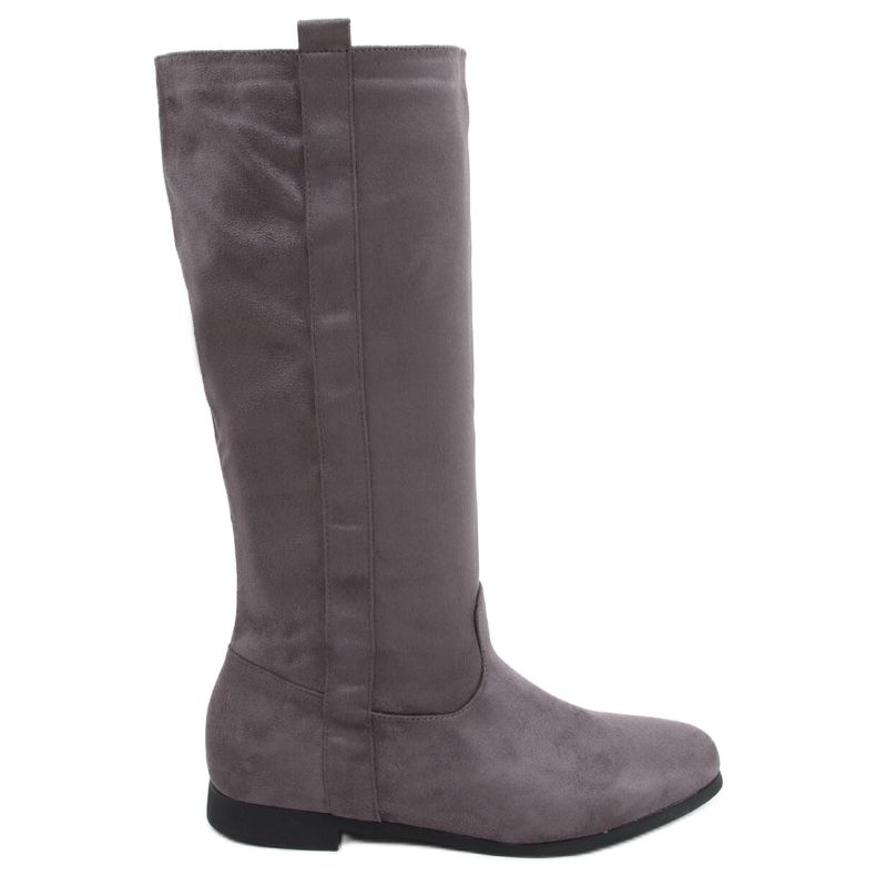 Botas rasas Flatty Grey cinza