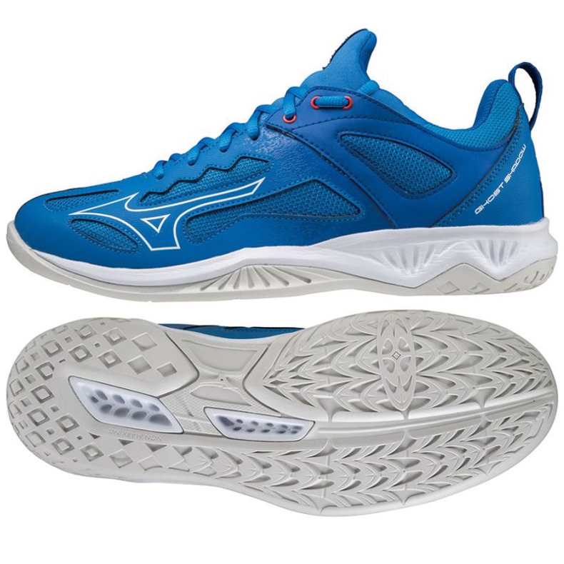 Sapatos de handebol Mizuno Ghost Shadow M X1GA218024 azul azul