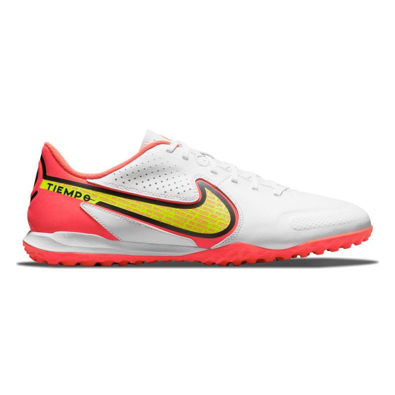 Chuteiras Nike Tiempo Legend 9 Academy Tf M DA1191-176 multicolorido branco
