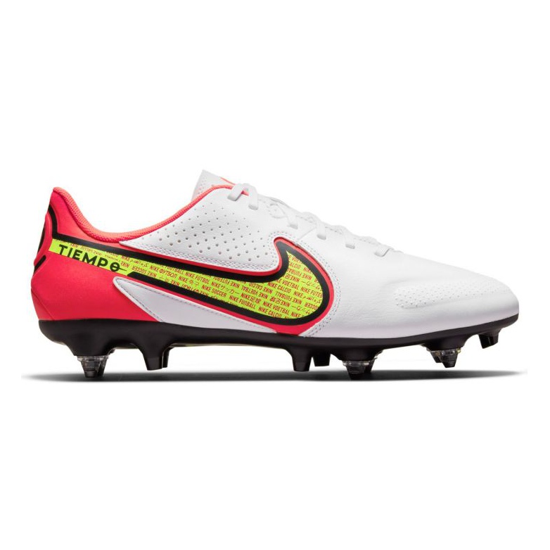 Sapato Nike Tiempo Legend 9 Academy SG-Pro Ac M DB0628-176 multicolorido branco