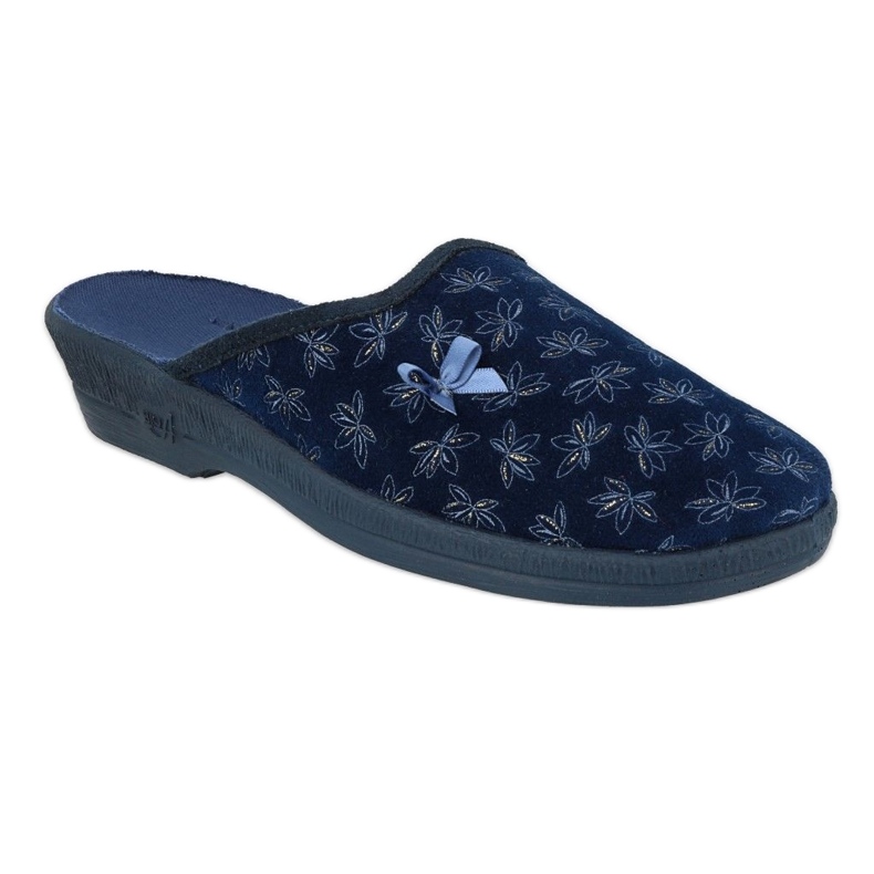 Sapatos femininos Befado pu 219D477 azul marinho azul