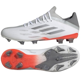Chuteiras Adidas X Speedflow.2 Fg M FY3287 cinza, branco cinzas
