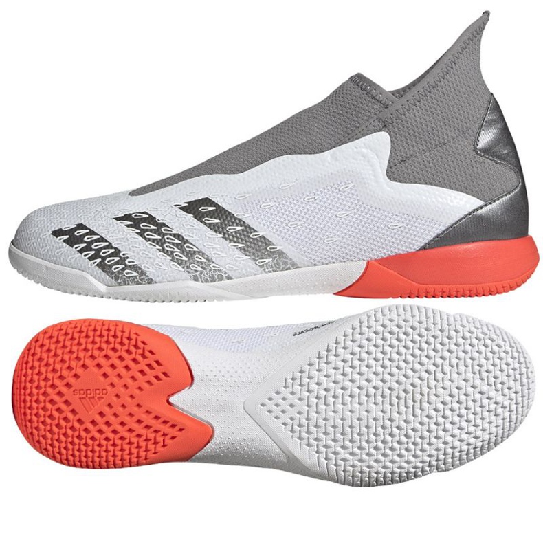 Chuteiras Adidas Predator Freak.3 Ll In M FY7823 cinzento / branco cinza