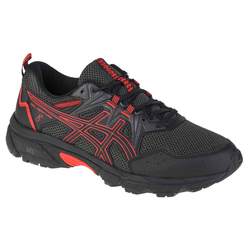 Asics Gel-Venture 8 M 1011A824-007 preto vermelho cinza verde