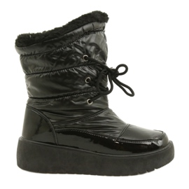 Botas de neve amarradas pretas Filippo DBT3403 preto Botas de neve amarradas pretas Filippo DBT3403 preto