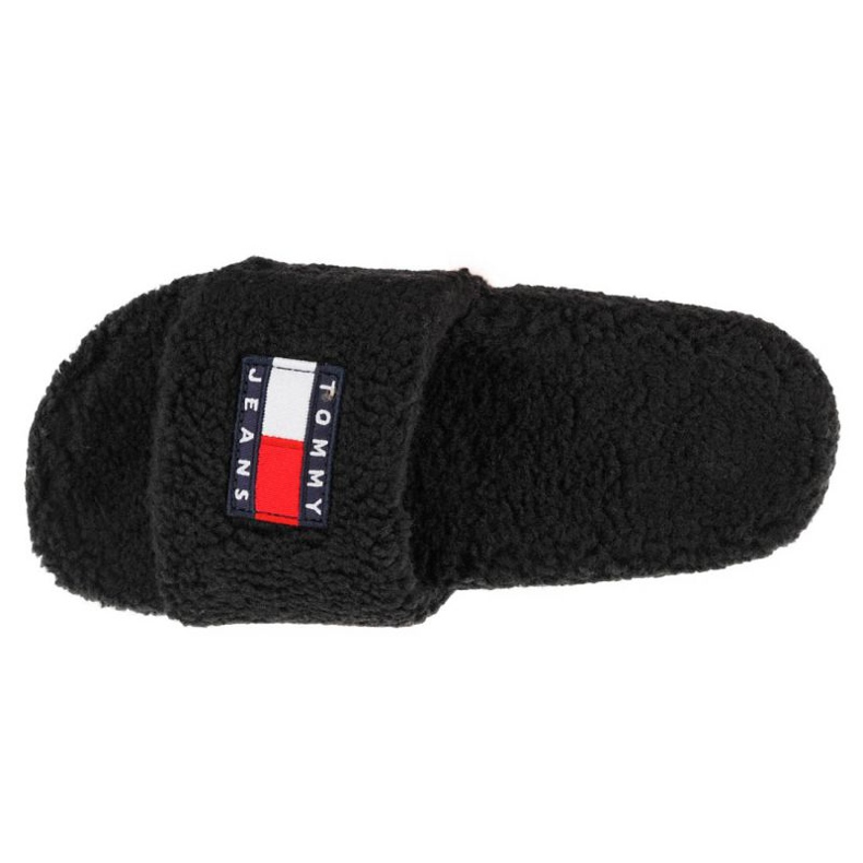 Tommy Hilfiger Flag Pool Slide W EN0EN01602-BDS preto