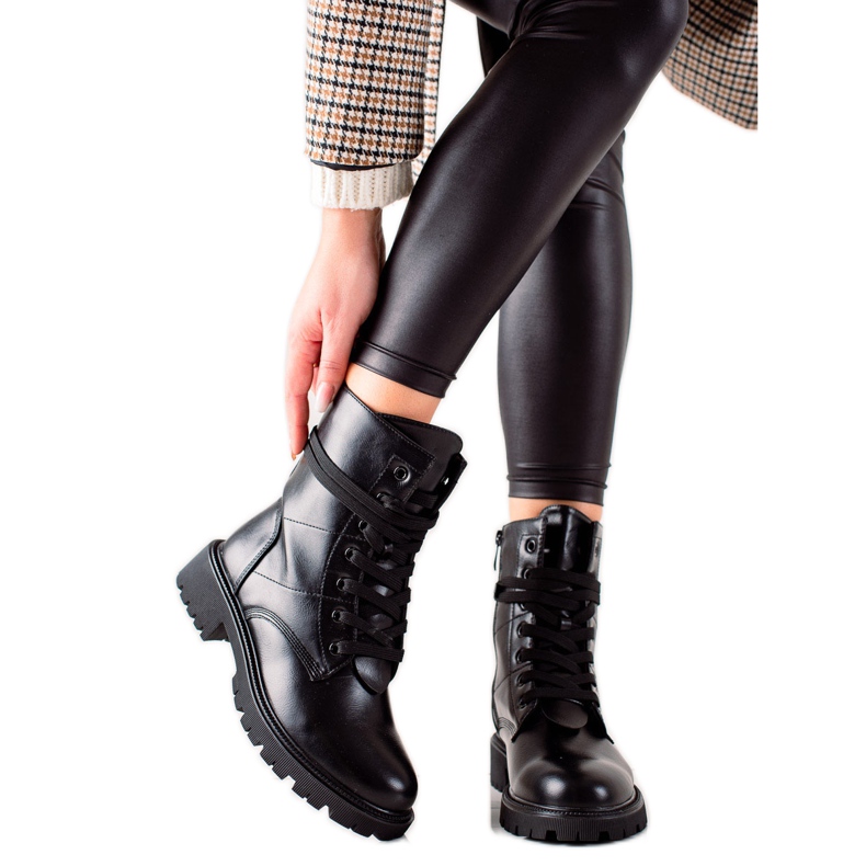 Gogo Botas Pretas Com Aquecimento preto Gogo Botas Pretas Com Aquecimento preto