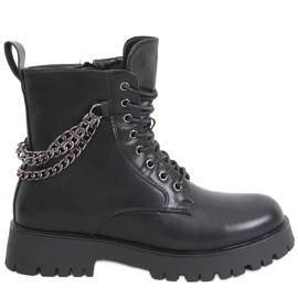 Botas botas com correntes Tokio Black preto Botas botas com correntes Tokio Black preto