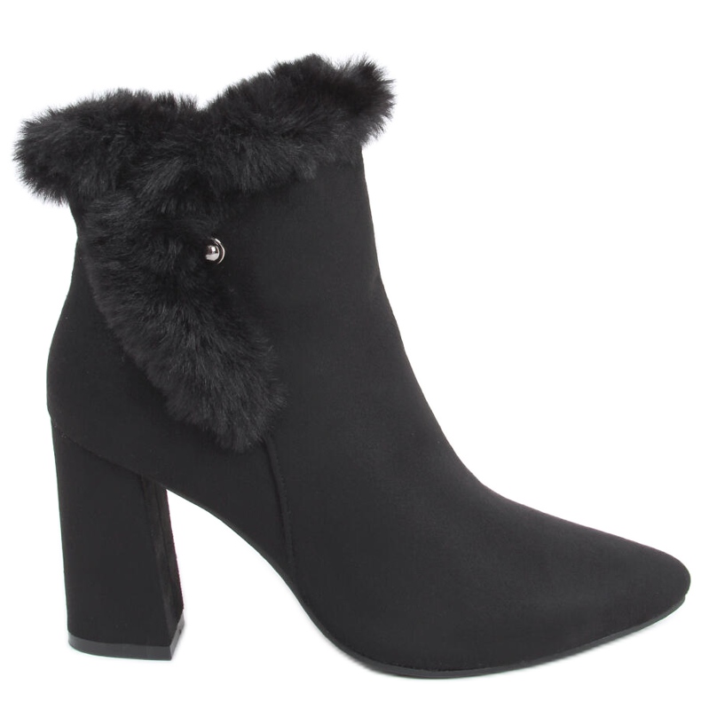 Botas Alison Black de salto alto preto
