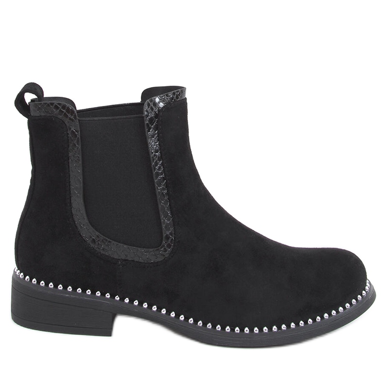 Botas Ines Black femininas do Chelsea preto