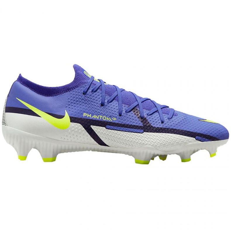 Chuteiras Nike Phantom GT2 Pro Fg M DA4432 570 branco azulado azul