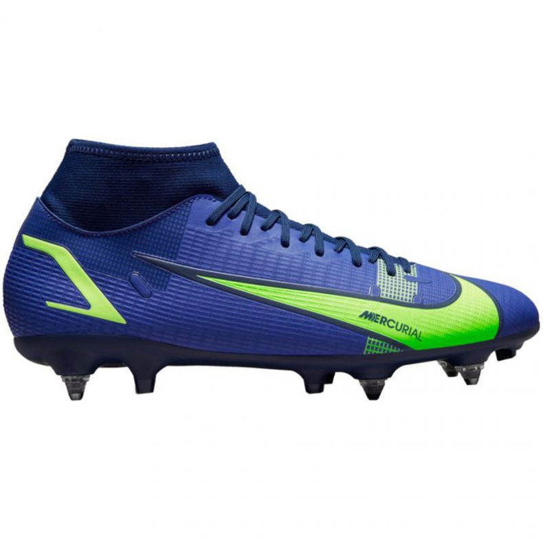 Chuteiras Nike Mercurial Superfly 8 Academy SG-PRO Ac M CW7432 474 azul azul Chuteiras Nike Mercurial Superfly 8 Academy SG-PRO Ac M CW7432 474 azul azul