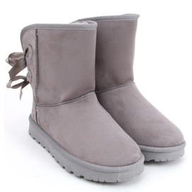 Botas de neve Emusy com arcos Stella Gray cinza