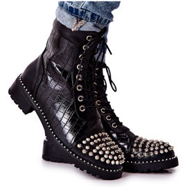 WT1 Botas Sorela pretas com zíper preto