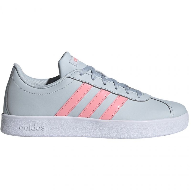 Sapatos Adidas Vl Court 2.0 K Jr FY9151 azul cinza