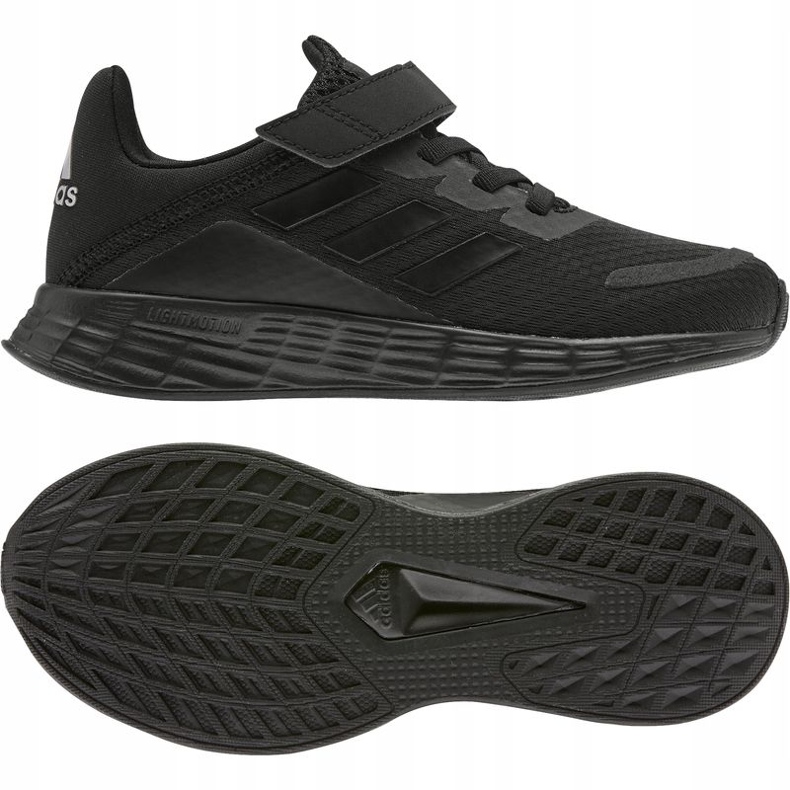 Sapatos Adidas Duramo Sl C Jr FX7313 preto amarelo