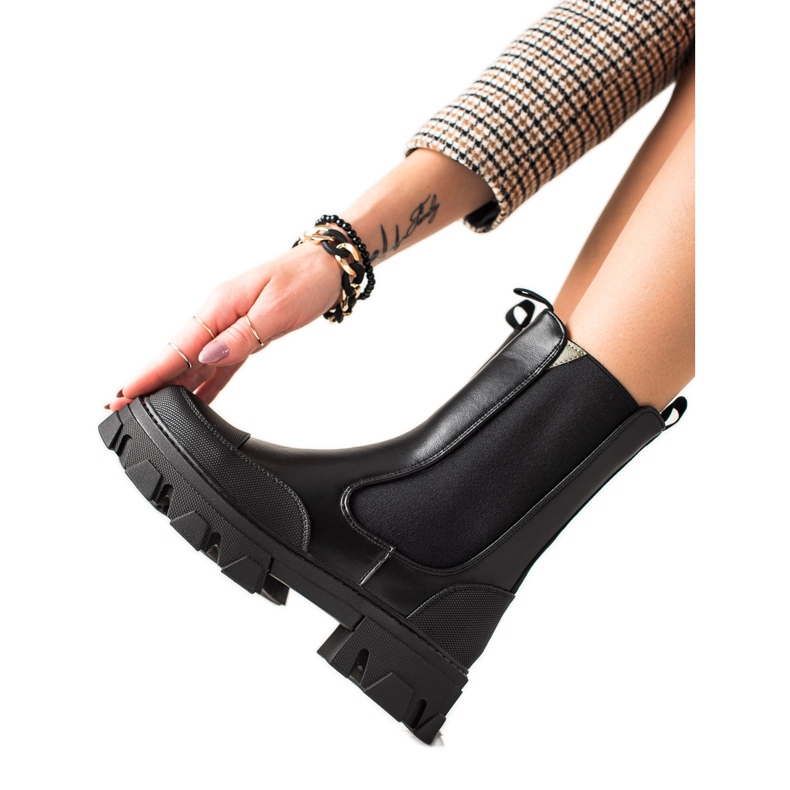 Seastar Botas Workery Fashion preto