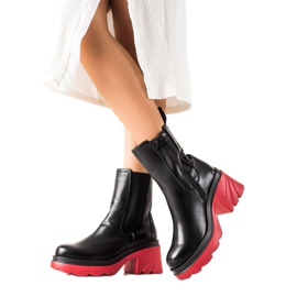 Seastar Botas Com Plataforma Colorida preto
