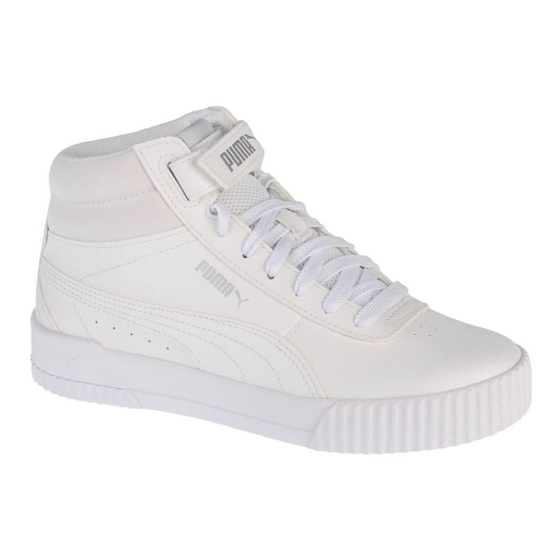 Sapatos Puma Carina Mid Jr 374440-01 branco