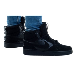 Bota Nike Court Borogh Mid 2 Bg Jr CQ4023-001 preto