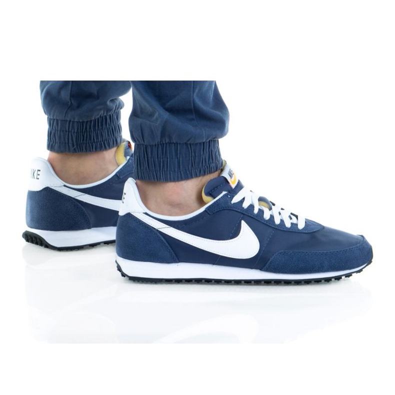 Sapato Nike Waffle Trainer 2 M DH1349-401 azul marinho