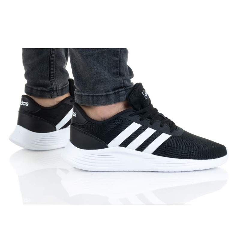 Tênis Adidas Lite Racer 2.0 K FY7248 branco preto
