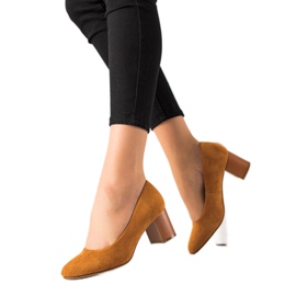 M.Daszyński Bombas de camelo marrom amarelo