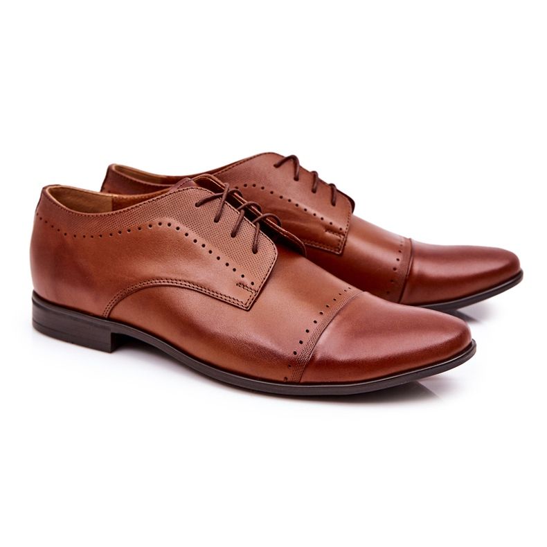 Bednarek Polish Shoes Sapatos de couro Bednarek 723 Brown castanho