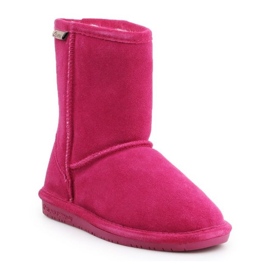 Botas de inverno BearPaw 608Y Pom Berry rosa