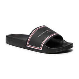 Tommy Hilfiger Essentials Pool Slide W FW0FW05933-BDS preto