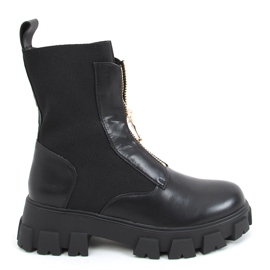 Botas com cano alto Ragna Black preto