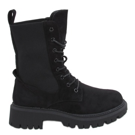 Botas militares com meia na parte superior Nevada Black preto