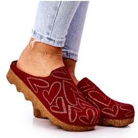 Chinelos Profiláticos Inblu DK07-016 Vermelho