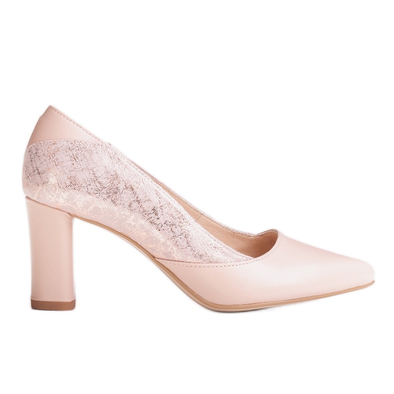 Marco Shoes Sapatos femininos em rosa claro