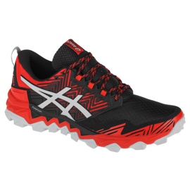 Tênis Asics Gel-Fuji Trabuco 8 M 1011A668-600 preto laranja