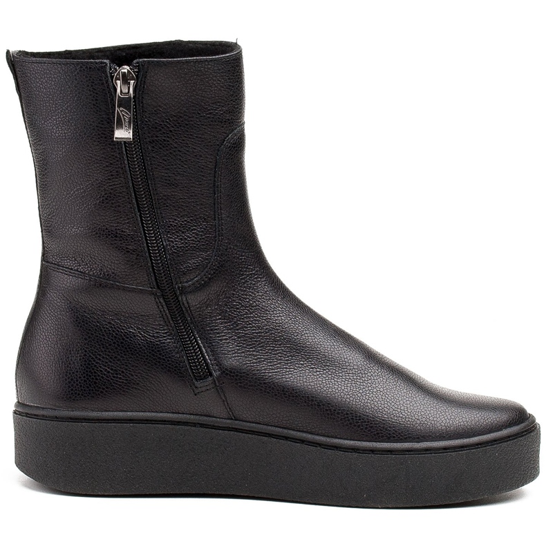 Marco Shoes Botas confortáveis ​​1433B Marco com fundo plano preto